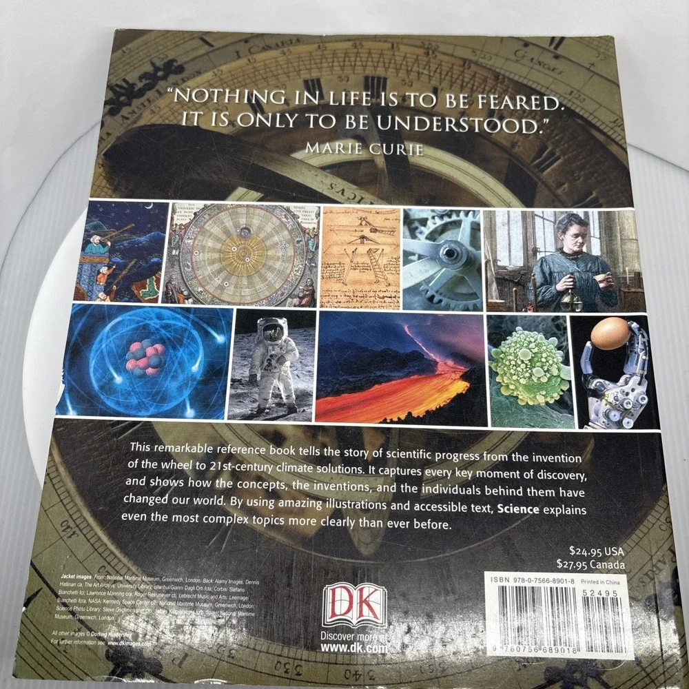 SCIENCE: THE DEFINITIVE VISUAL GUIDE By Robert Dinwiddie & Giles Sparrow **NEW**
